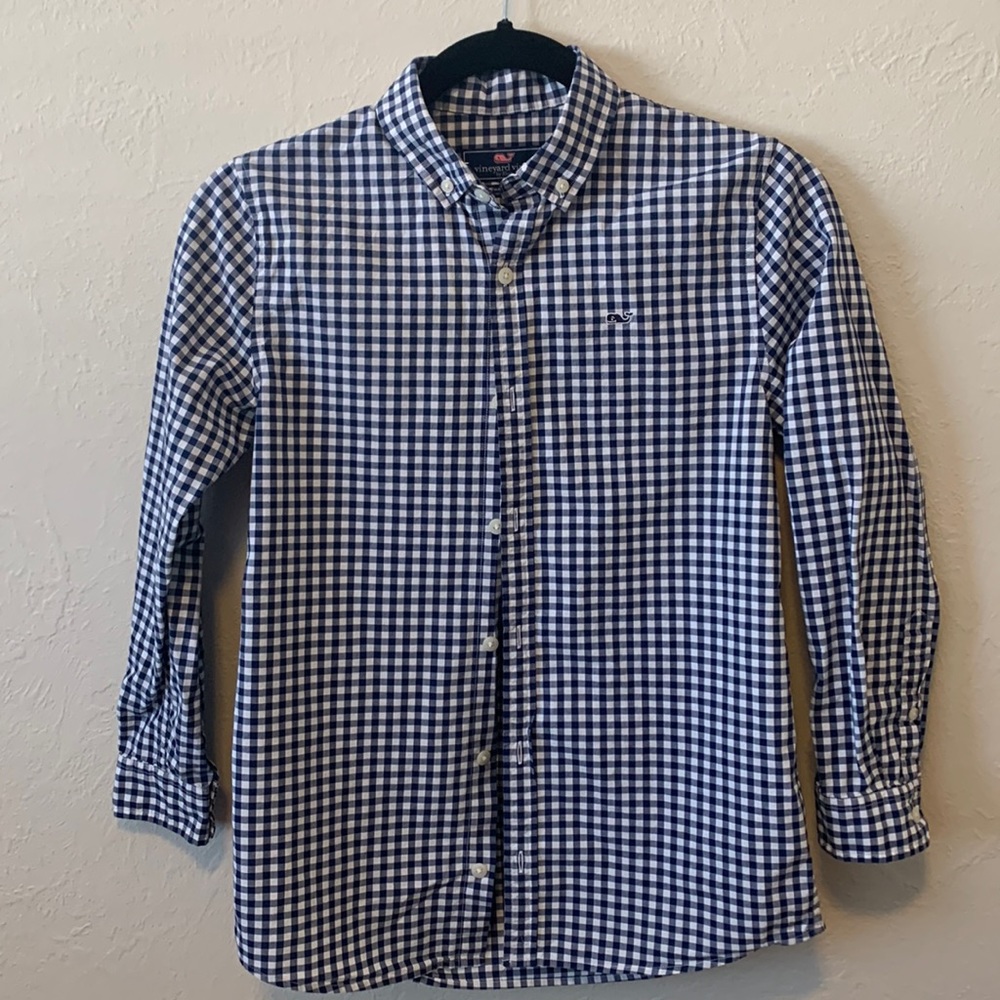 Vineyard Vines Button down plaid shirt